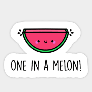 One in a Melon! Sticker